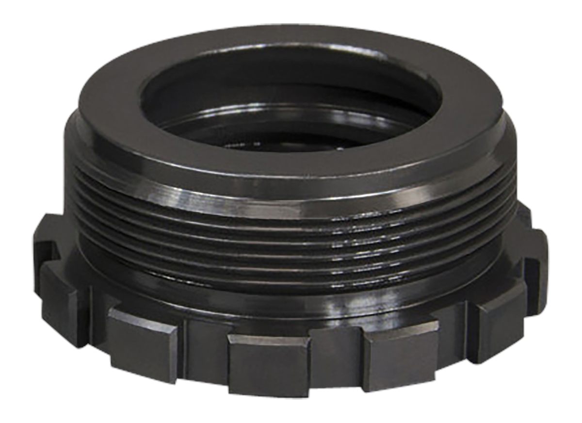 Yankee Hill Machine 3051 Kurz 1-3/8in-24 tpi Black Stainless Steel