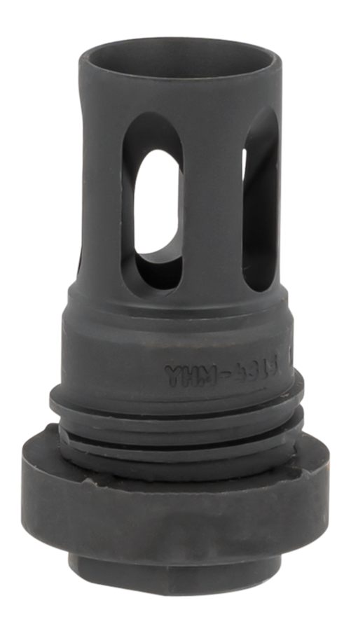 Yankee Hill Machine 431536A Mini QD Flash Hider Black Phosphate Steel with view 2