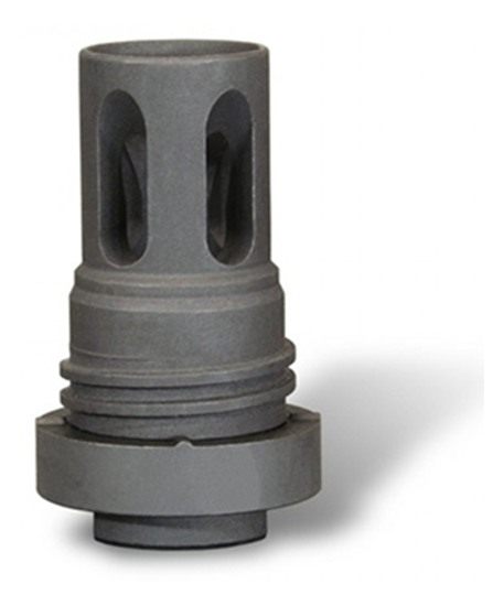 Yankee Hill Machine 431536A Mini QD Flash Hider Black Phosphate Steel with view 3