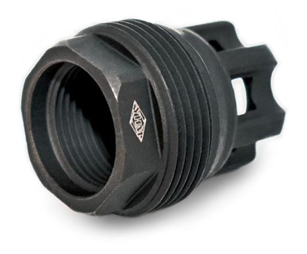 Yankee Hill Machine 4401MB28 sRx QD Mini Muzzle Brake Black Phosphate Steel view 4