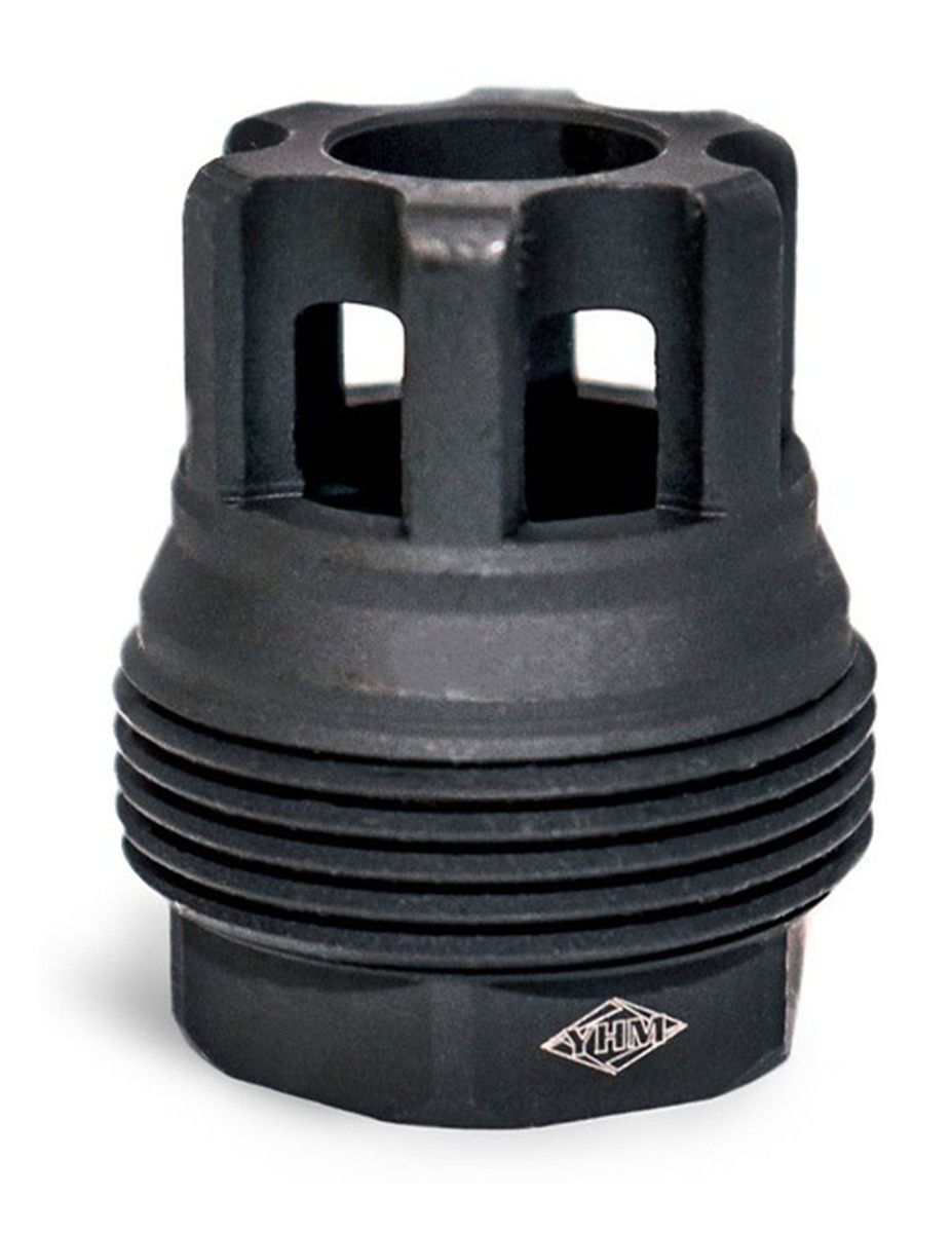 Yankee Hill Machine 4401MB24 sRx QD Mini Muzzle Brake Black Phosphate Steel view 2