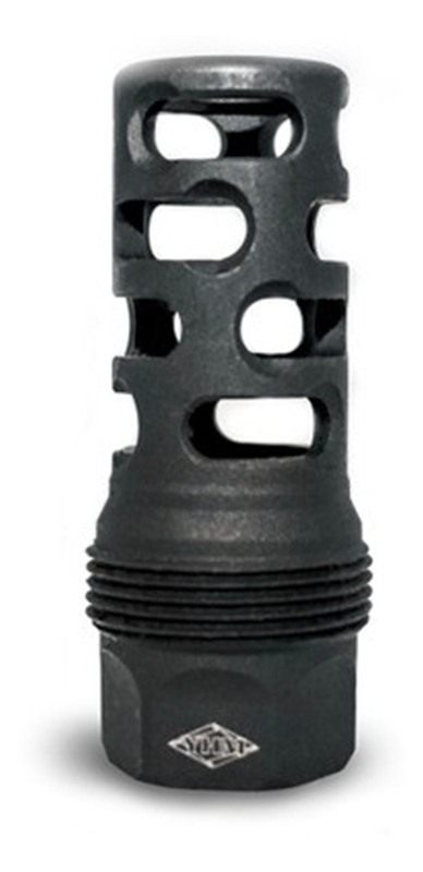 Yankee Hill Machine 4405MB28 sRx Q.D. Muzzle Brake Long Black Phosphate Ste view 5