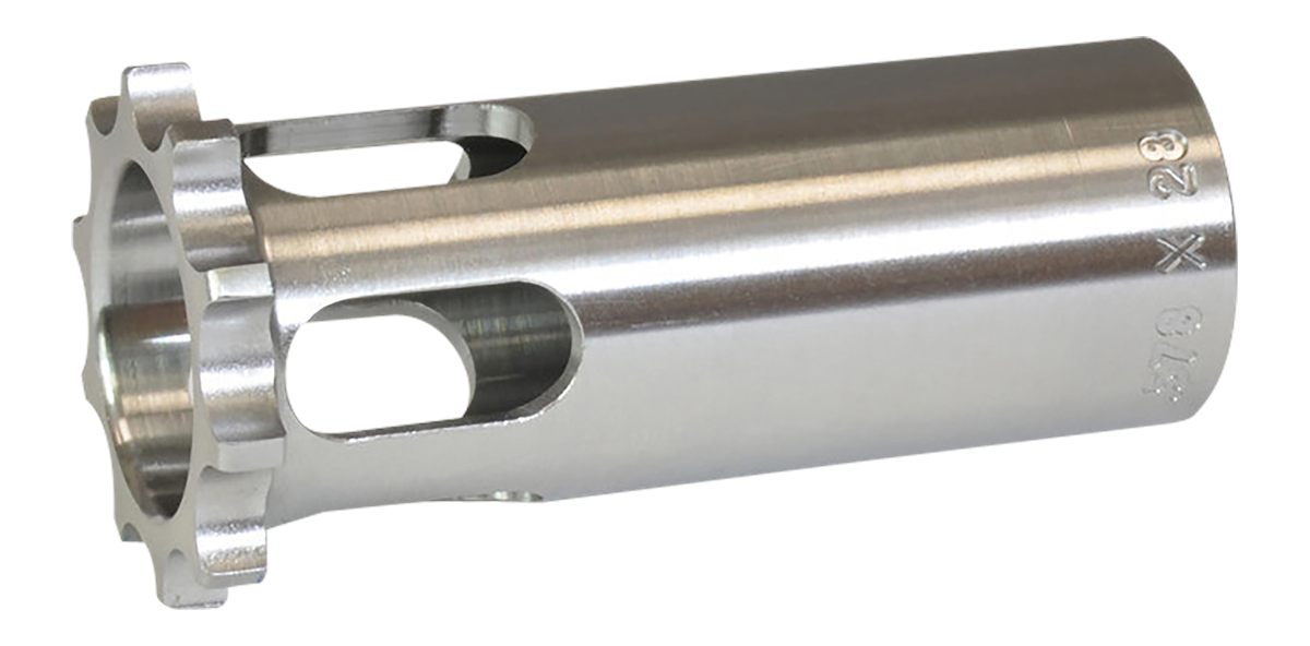 Yankee Hill Machine 206028 Nielsen 9mm .500in x 28 Stainless Steel