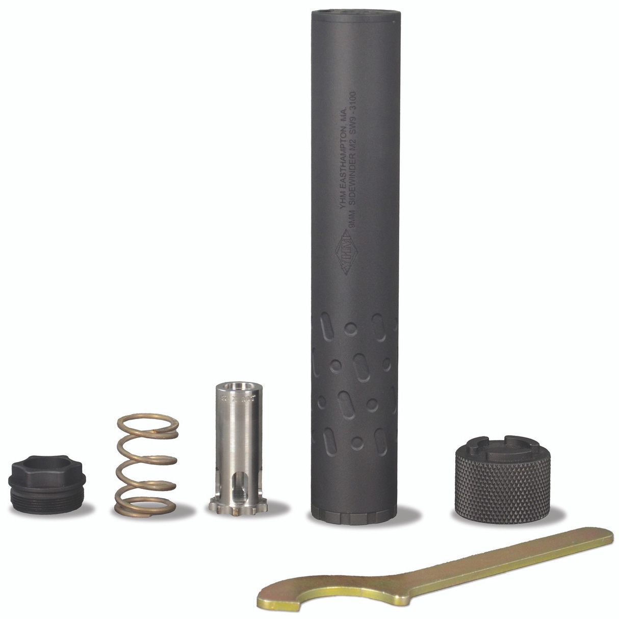 Yankee Hill Machine Yhm Suppressor Sidewinder M2 45acp