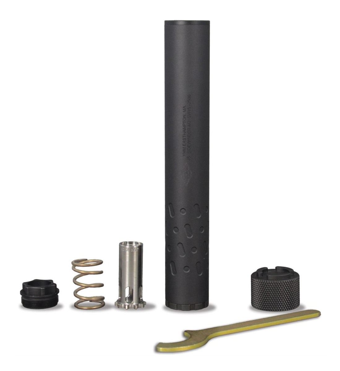 Yankee Hill Machine YHM 45 ACP Sidewinder M2 Direct Thread Suppressor Alumi view 2