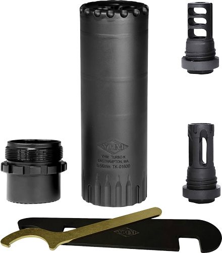 Yankee Hill Machine YHM Turbo K-RB 5.56mm QD Suppressor with Flash Hider St view 5