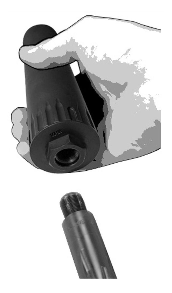 Yankee Hill Machine YHM R45 .45 Cal Direct Thread Suppressor Auto Stainless view 2