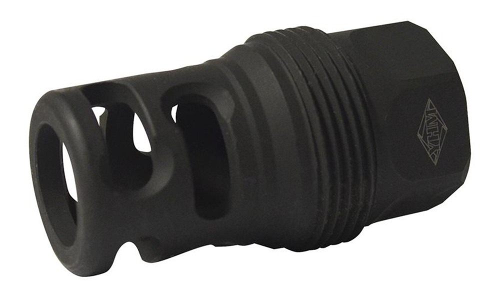 Yankee Hill Machine 4445MB24 sRx Q.D. Muzzle Brake Short Black Phosphate St view 3