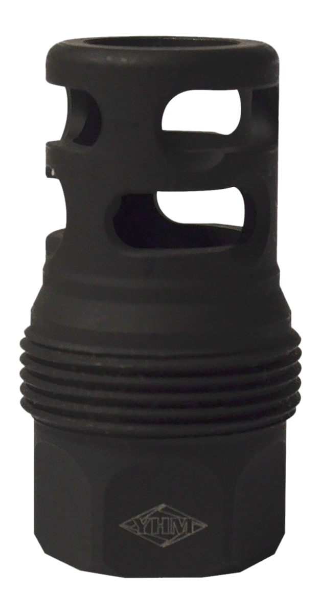 Yankee Hill Machine 4445MB24B sRx Q.D. Muzzle Brake Short Black Phosphate S
