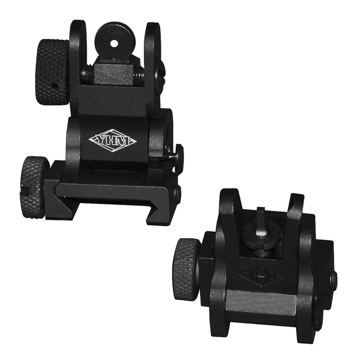 Yankee Hill Machine YHM Flip Sight SET BLK