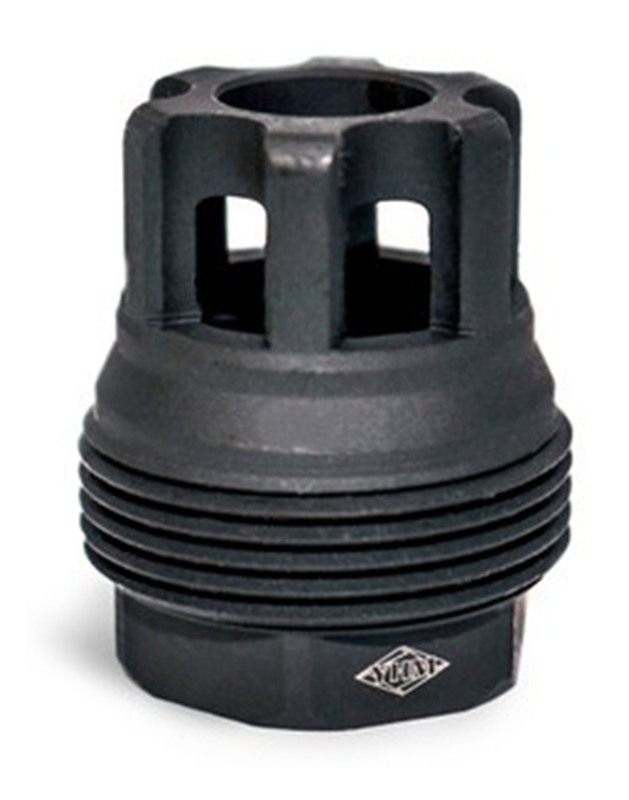 Yankee Hill Machine YHM Mini Q.D. Muzzel Brake 9MM Bore 1/2in-28 view 2