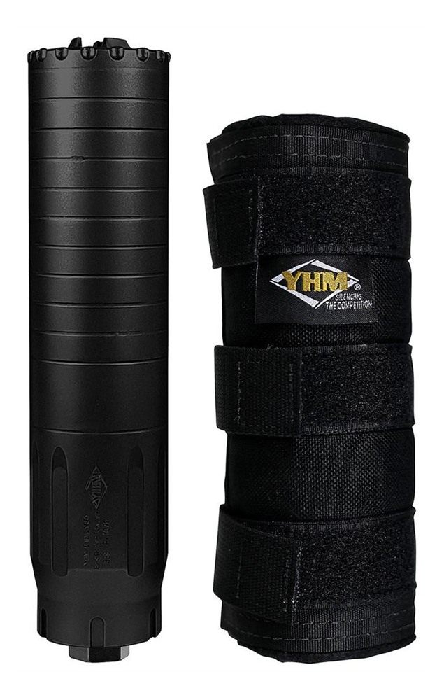 Yankee Hill Machine YHM Bad Larry Sound Suppressor Cover 6.3in Black view 2