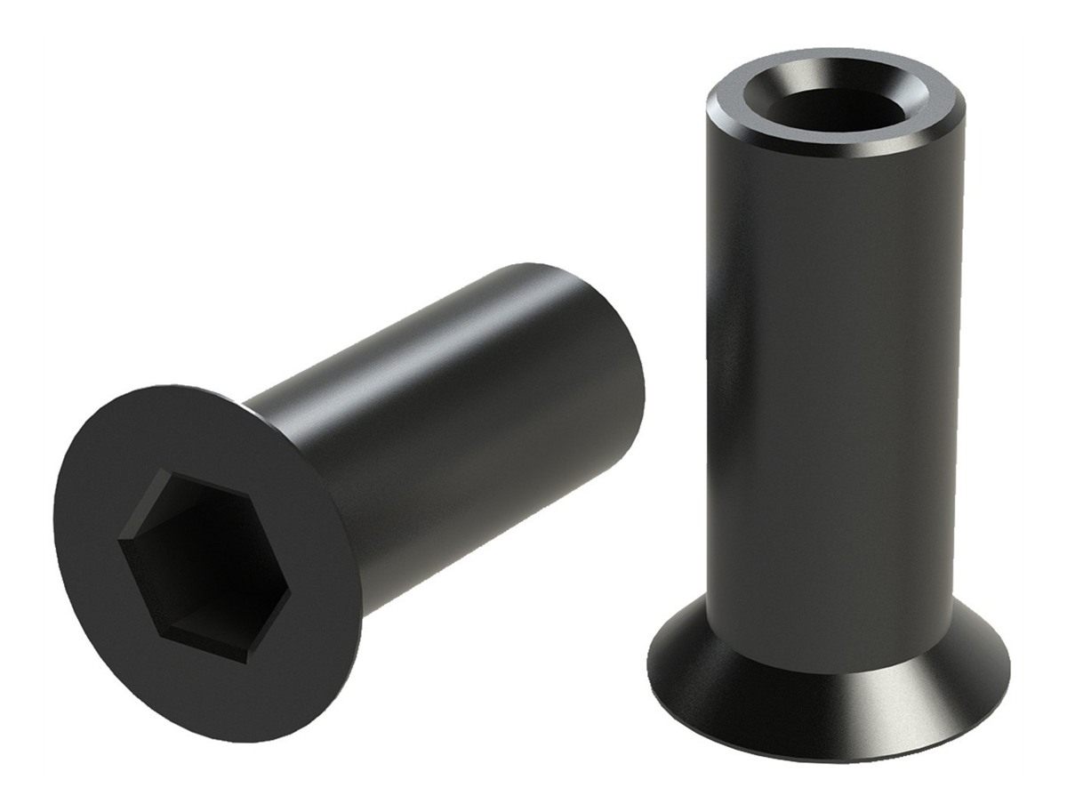 Yankee Hill Machine YHM Victra 12 Sleeve NUT Allen 12GA SET OF 2