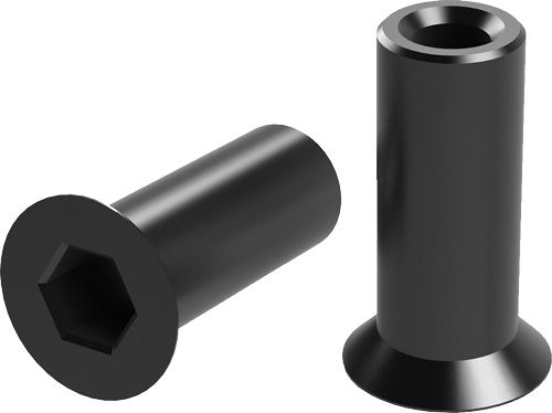 Yankee Hill Machine YHM Victra 12 Sleeve NUT Allen 12GA SET OF 2 view 2