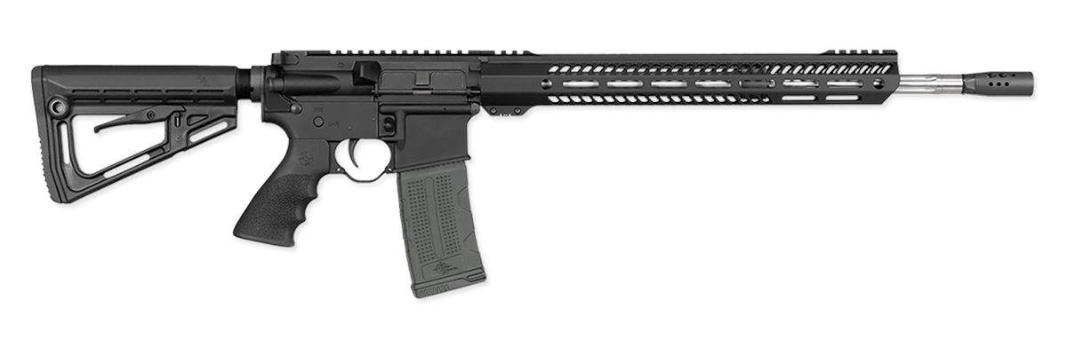 Rock River Arms AR1700V1 LAR-15M R3 Competition 5.56x45mm NATO 18" Stainless 30+1, Black, RRA NSP-2 Stock & Hogue Grip, Carrying Case