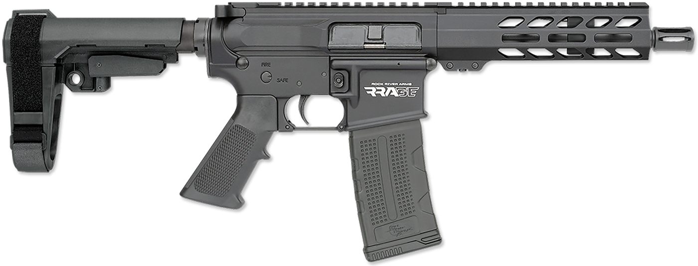 Rock River Arms DS21322 LAR-15M Rrage 223 Rem/5.56 Nato 30+1 7in Black Anod