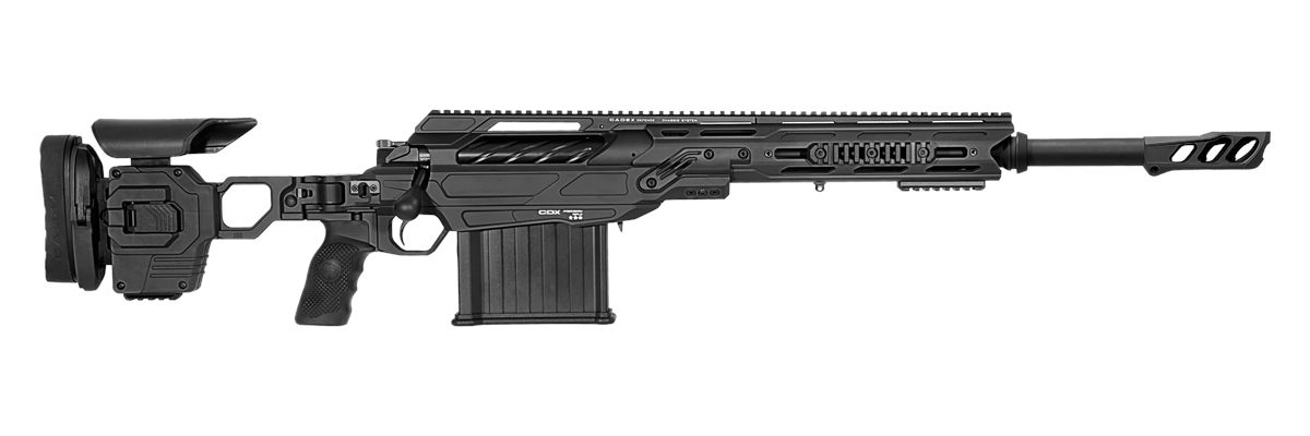 Cadex CDX50DUAL50206BR20I2J5 Tremor 50 BMG 5+1 20.60in Black DLC Match Grad