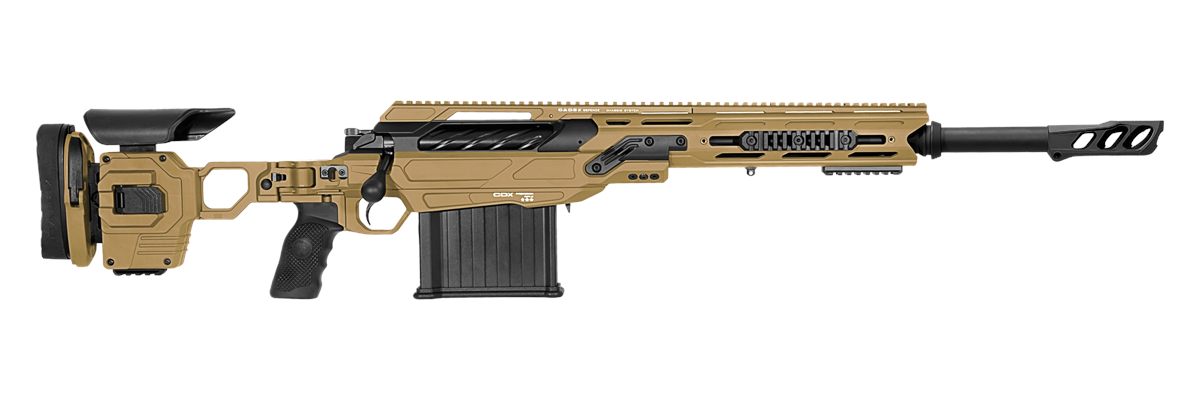Cadex CDX50DUAL50206BR20I2J5 Tremor 50 BMG 5+1 20.60in Black DLC Match Grad