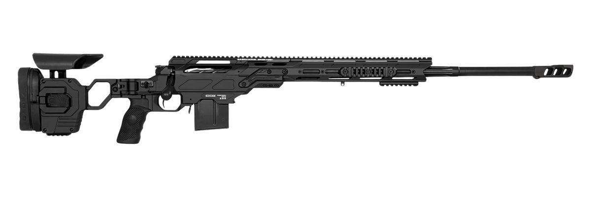 Cadex CDX30LITE30824BR20I2F1 Lite 308 Win 10+1 24in Black DLC Fluted Thread