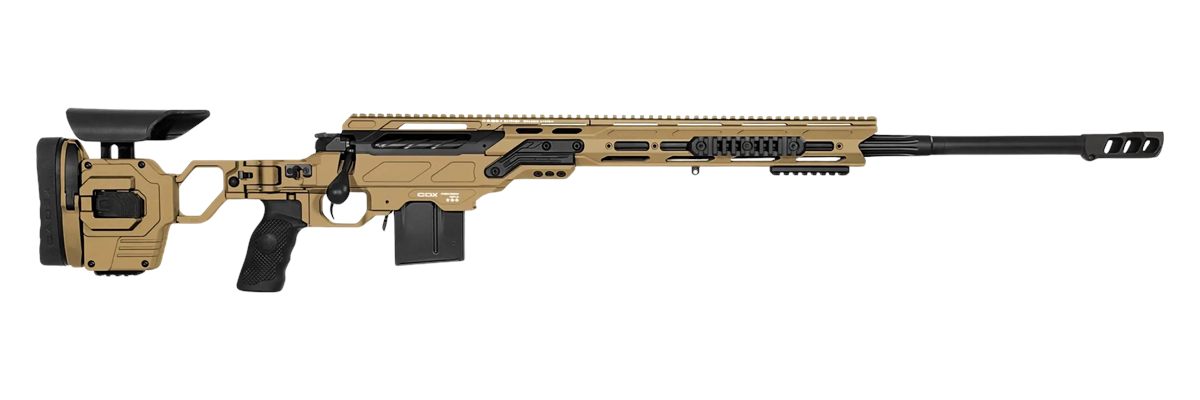 Cadex CDX30LITE30824BR20I2F1 Lite 308 Win 10+1 24in Black DLC Fluted Thread