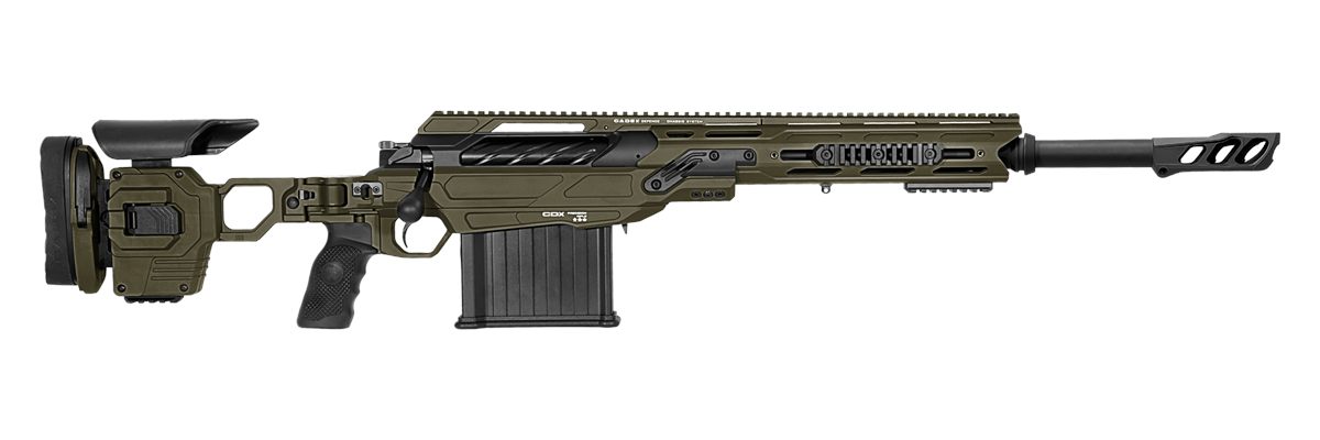 Cadex CDX50DUAL50206BR20I2J5 Tremor 50 BMG 5+1 20.60in Black DLC Match Grad