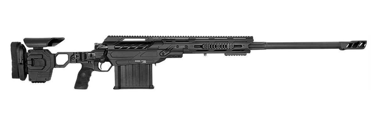 Cadex CDX50DUAL5029BR40I2J5N Tremor 50 BMG 5+1 29in Black DLC Match Grade T