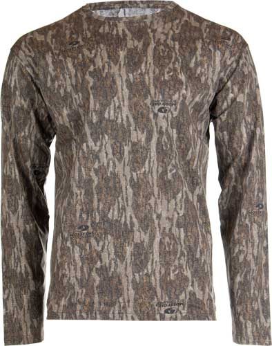 HABIT BEAR CAVE LONG SLEEVE TEE MO BOTTOMLAND LARGE