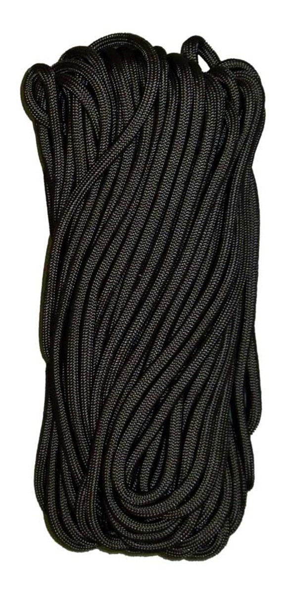Tac Shield 550 Cord, 50-Feet, Black (T03000)