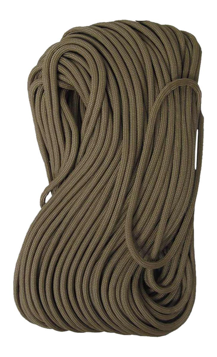 TAC SHIELD 3012 550 Cord 100ft. Coyote, Multi