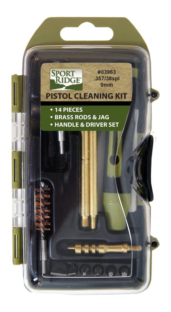 Tac Shield Sport Ridge 14pc Pistol Cleaning Kit