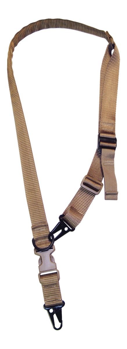 Military Products Tacshield T6030CY Warrior 2-in-1 Sling Coyote Tan Webbing