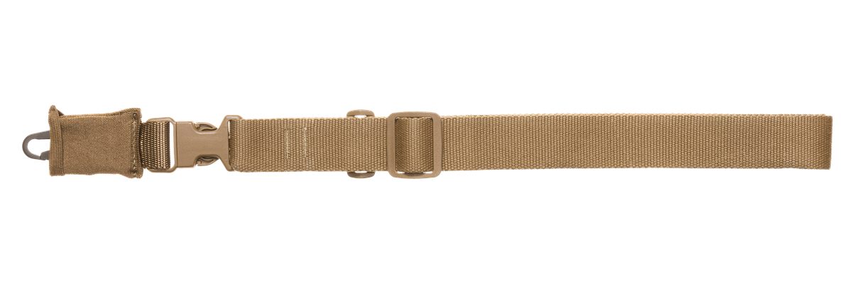 Tacshield T6005CY CQB Sling Coyote Tan Webbing Single-Point Rifle/Shotgun