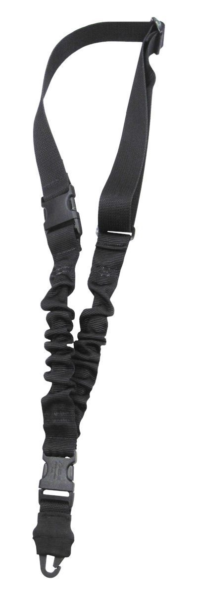 Military Products Tacshield T6010BK Shock Sling Black Webbing Single-Point