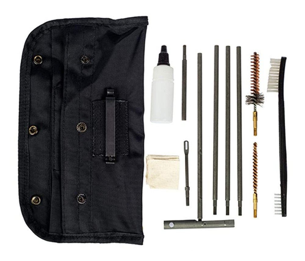 Tac Shield Sport Ridge Universal GI Field 16 Piece Cleaning Kit, Black