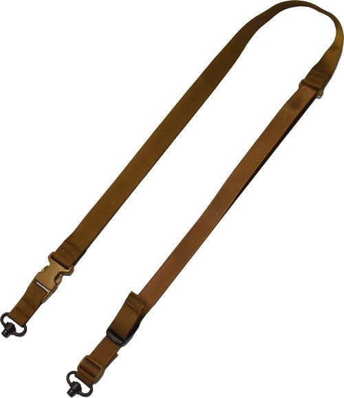 Tac Shield 2 Point QD Sling w/Fast Adjust, Coyote, 1 1/4in view 3