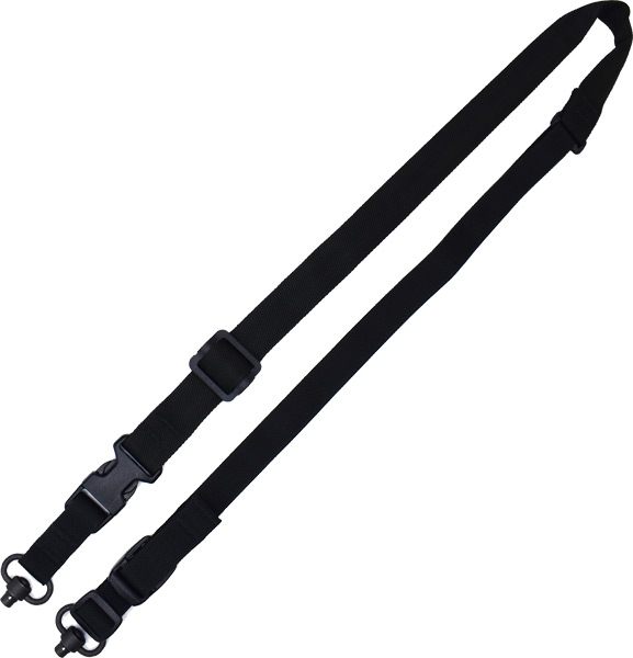 Tac Shield Warrior 2n1 Sling Padded Web Quick Adjuster QD Push Button Swive view 2