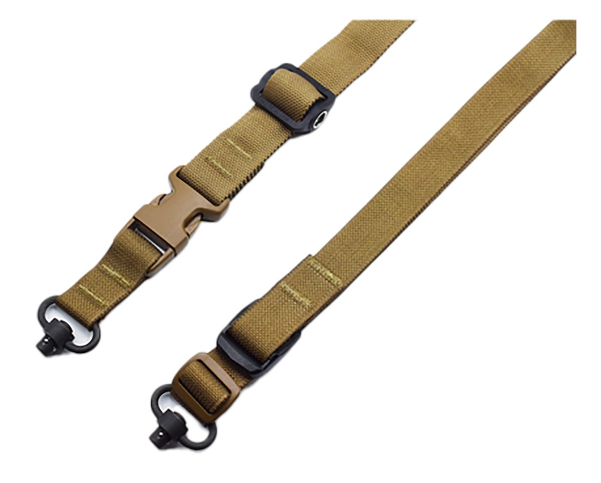 Tacshield Warrior 2n1 Sling Padded Web Quick Adjuster QD Push Button Swivel