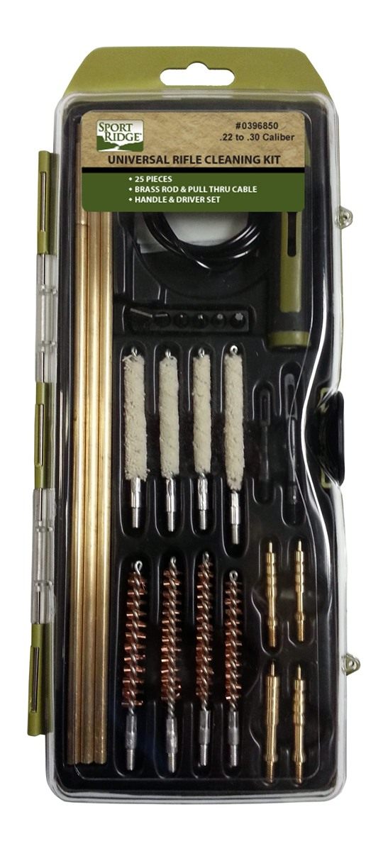 Tac Shield Sport Ridge Universal Rifle Cleaning Kit, 25-Piece (0396850)