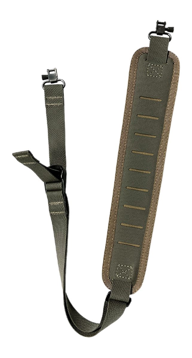 TacShield Precision Rifle Sling Padded Tac-Grip w/ Stud QD Swivels