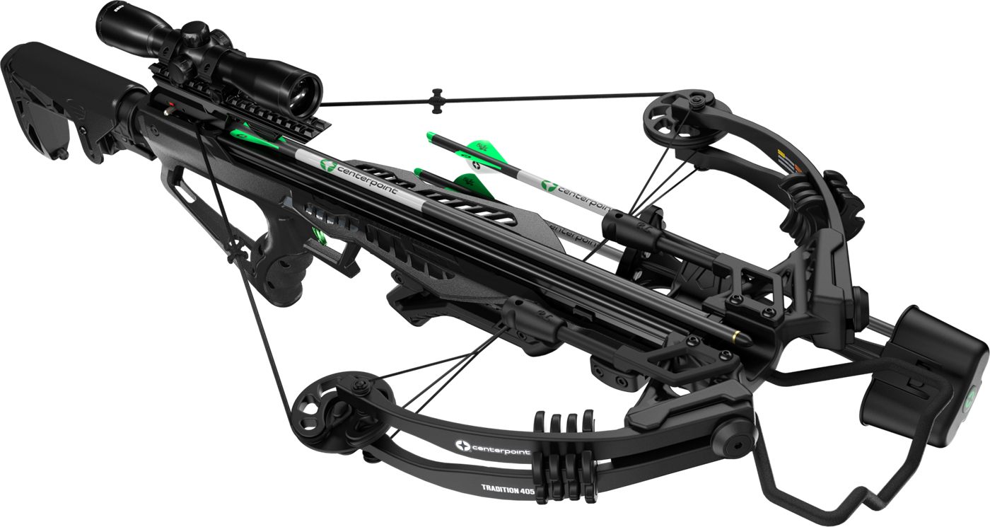 CenterPoint Xbow Tradition 405 Adjustable Stock 405FPS Black
