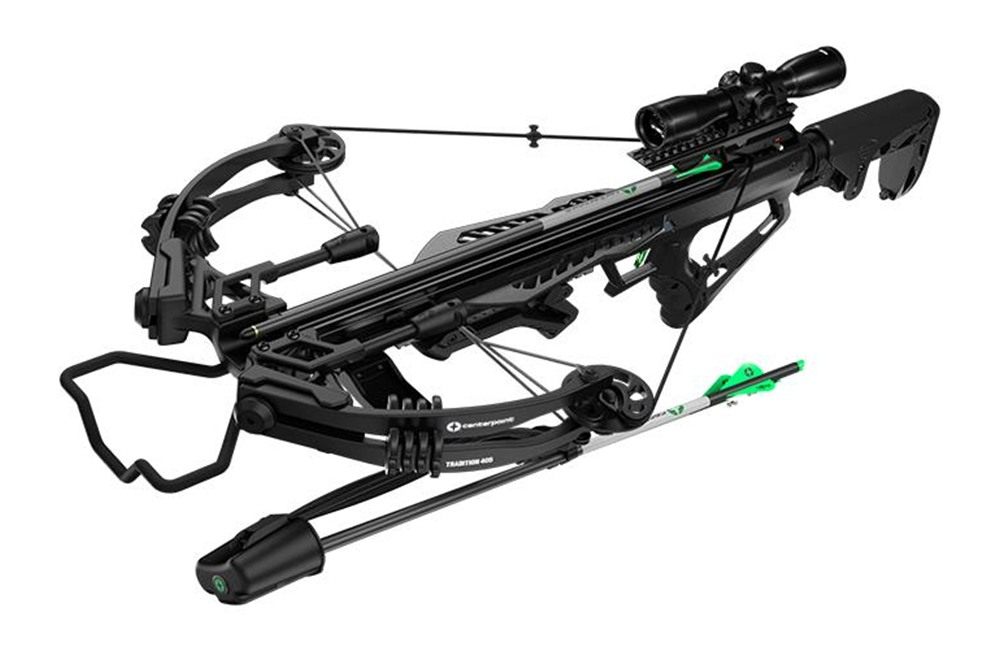 CenterPoint Xbow Tradition 405 Adjustable Stock 405FPS Black view 2