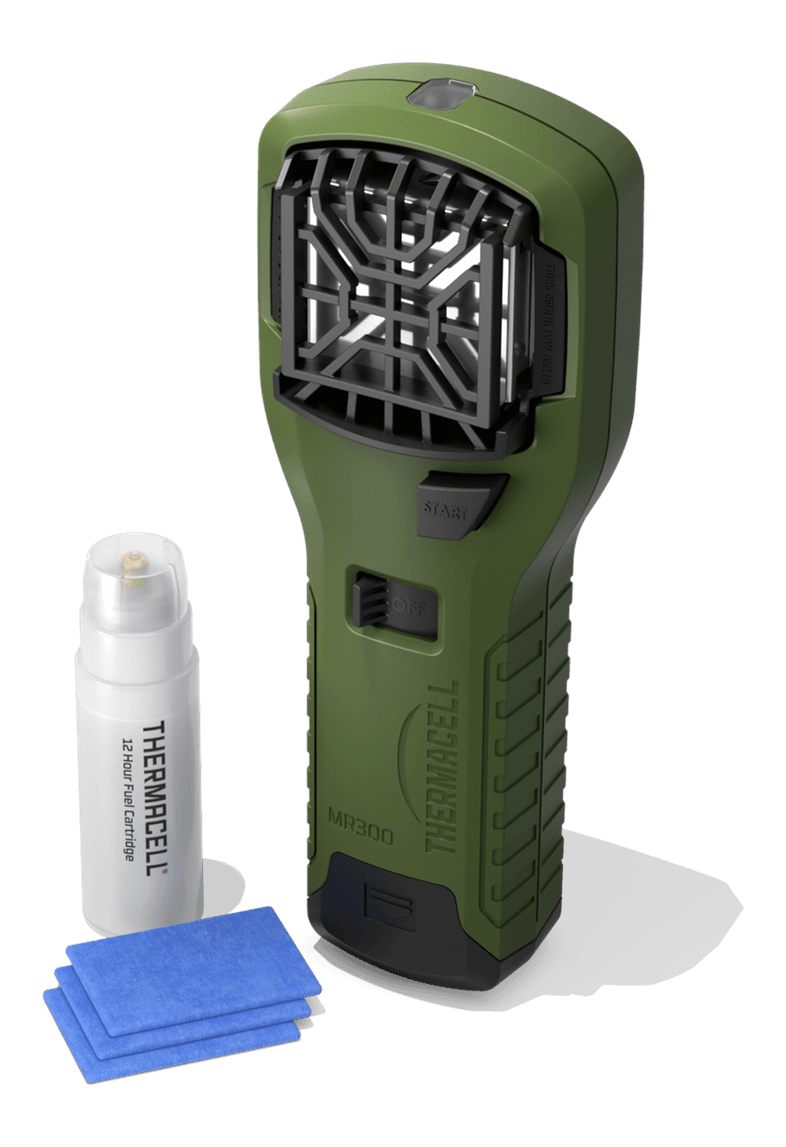Thermacell Repellents MR300G Portable Repeller Olive Effective 15 ft Odorle