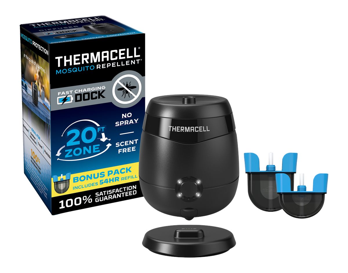 Thermacell Repellents E65x Rechargeable Mos W/dock Statn