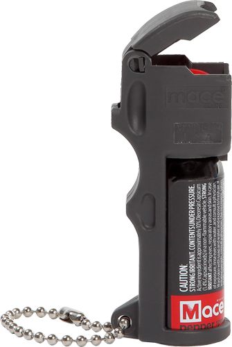 Mace Personal Defense Pepper Spray Pocket Model 15 Bursts 10' Range - Black