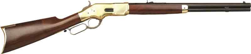 Cimarron 1866 Yellowboy 44-40 20in Octagon Brass/Blued