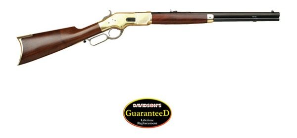 Cimarron 1866 Yellowboy 45LC 20in Octagon Brass/Blued Walnut