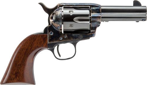 Cimarron NEW Sheriff 3.5in 6RD 44-40WCF Revolvr Blued Walnut Grip