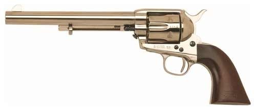 Cimarron Cavalry Scout 45LC FS 7.5in Polished Nickel/Walnut view 2