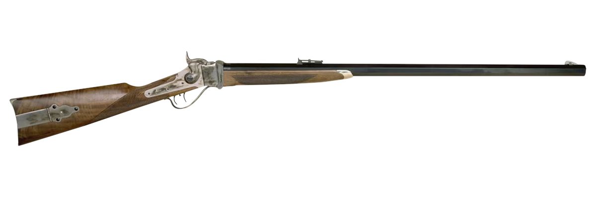 Cimarron AS200 1874 Rifle From Down Under II 45-70 Gov 1rd 34in Blued Octag