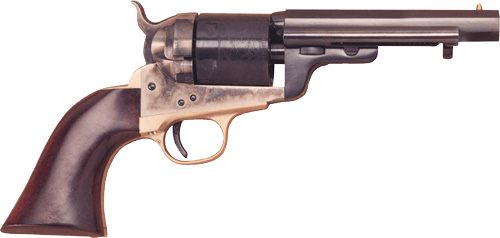 Cimarron 1851 Richards-Mason 38SPL 4.75in CC/Blued Walnut